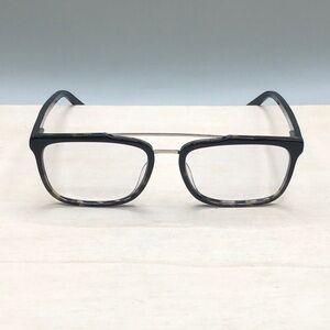 Ernest Hemingway 4825 Black Amber 54-18-148 full rim double bridge